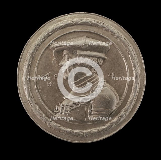 Caspar Wintzerer, 1465 or 1475-1542, Bavarian Soldier [obverse], 1526. Creator: Friedrich Hagenauer.