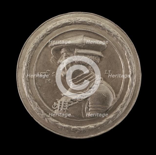 Caspar Wintzerer, 1465 or 1475-1542, Bavarian Soldier [obverse], 1526. Creator: Friedrich Hagenauer.