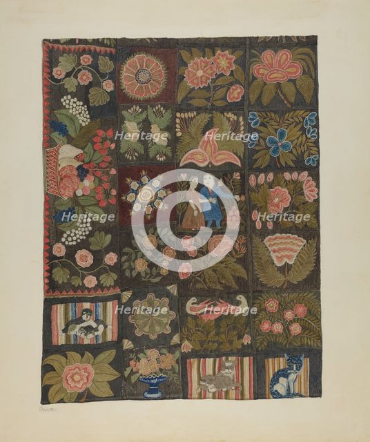 Caswell Carpet, c. 1939. Creator: Charlotte Winter.