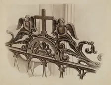 Cast Iron Ornament, c. 1936. Creator: Al Curry