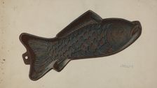 Cast Iron Baking Mold, c. 1941. Creator: Luther D. Wenrich