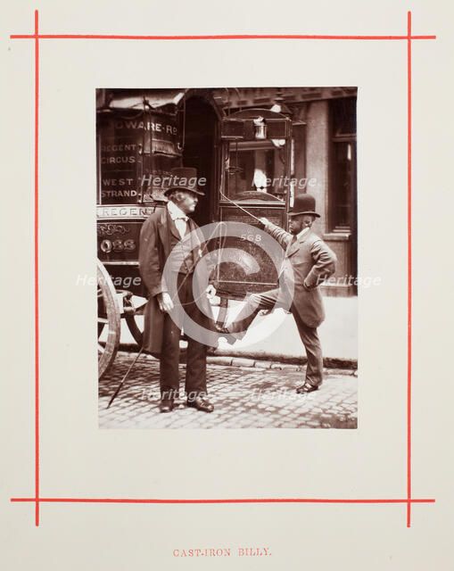 Cast-Iron Billy, 1877. Creator: John Thomson.