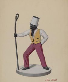 Cast Iron Dobbie, c. 1936. Creator: Rex F Bush