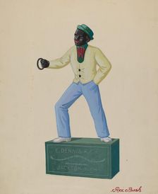 Cast Iron Dobbie, c. 1936. Creator: Rex F Bush