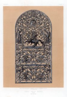 Cast Iron Panel from Mulheim Germany, 19th century. Artist: John Burley Waring