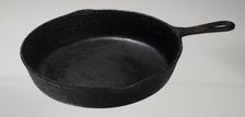 Cast iron skillet owned and used by Beatrice Mack, 1951. Creator: Unknown