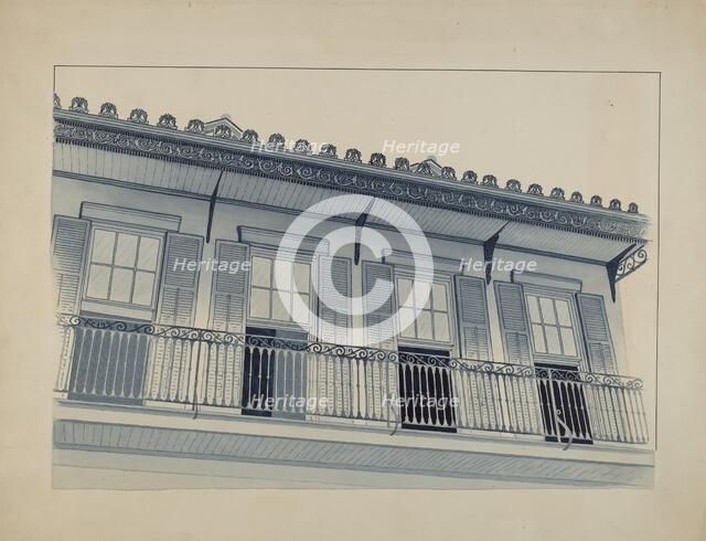 Cast Iron Work, c. 1936. Creator: Joseph L. Boyd.