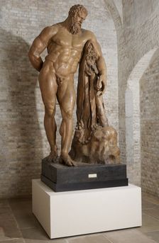 Cast of the Farnese Hercules, (4th century BC), (3rd century), c1790. Creators: Glykon of Athens, Unknown