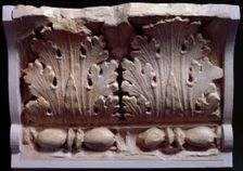 Cast of upper moulding of base, c106-113, (c19th century). Creator: Unknown