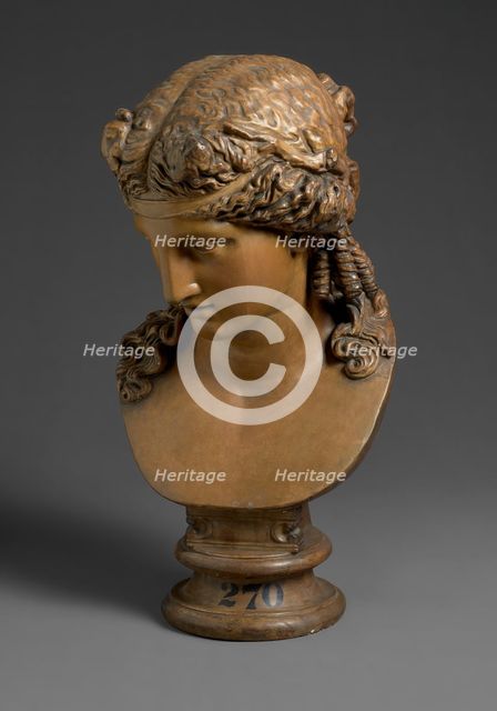 Cast of a Bust of Bacchus, (19th century?). Creator: Unknown.