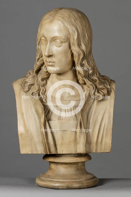 Cast of a bust of Raphael, 1833. Creator: Unknown.