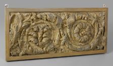 Cast of a scrolling acanthus frieze, late 18th century-early 19th century. Creator: Unknown