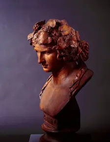 Cast of Antinous as Bacchus, (101 - 200 AD), (late 18th century?). Creator: Unknown