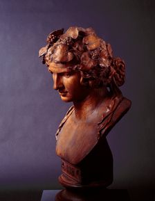Cast of Antinous as Bacchus, (101 - 200 AD), (late 18th century?). Creator: Unknown