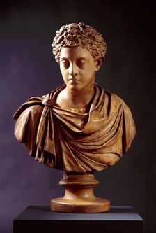 Cast of Commodus as a youth, (c175-177), (19th century?). Creator: Unknown