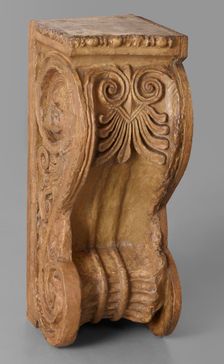 Cast of console from door of North porch, Erechtheion, late 18th century-early 19th century. Creator: Unknown