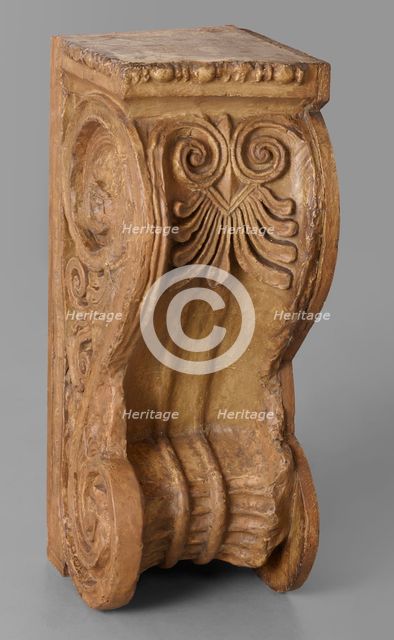 Cast of console from door of North porch, Erechtheion, late 18th century-early 19th century.  Creator: Unknown.