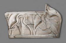 Cast of corner of outer moulding around coffer...from the Temple of Mars..., late 18th century. Creator: Unknown