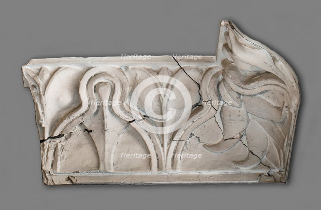 Cast of corner of outer moulding around coffer...from the Temple of Mars..., late 18th century. Creator: Unknown.