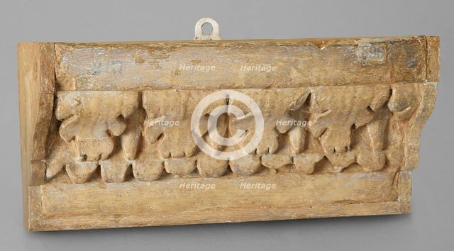 Cast of cyma reversa moulding from upper architrave, late 18th century-early 19th century. Creator: Unknown.