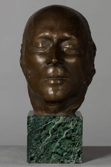 Cast of death mask of John Constable, 1958. Creator: Unknown