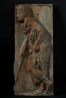 Cast of eponymous hero/magistrate from East frieze of Parthenon (figure 46 of Slab VI), 19th cent. Creator: Unknown
