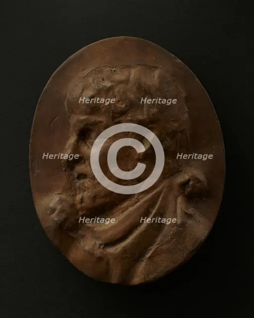 Cast of head of bearded rower. Creator: Unknown.