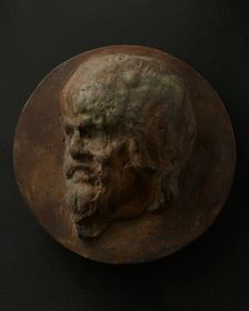 Cast of head of Dacian prisoner. Creator: Unknown