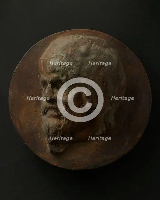 Cast of head of Dacian prisoner. Creator: Unknown.