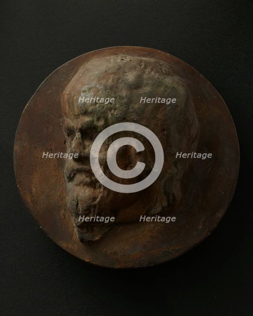 Cast of head of Dacian prisoner. Creator: Unknown.
