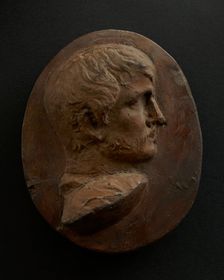 Cast of head of lightly-bearded Roman with right shoulder forward. Creator: Unknown