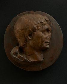 Cast of head of Trajan. Creator: Unknown