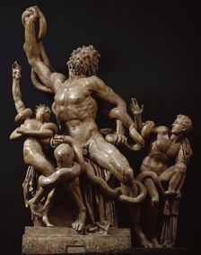 Cast of Laocoön and his Sons (Roman version of a lost Greek original), c1816, original c100BC-50AD. Creator: Unknown