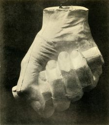 Cast of Lincoln's Right Hand, 1860 (1930). Creator: Unknown