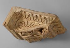 Cast of modillion from cornice, late 18th century-early 19th century. Creator: Unknown