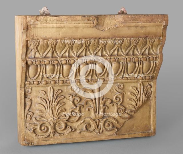 Cast of pilaster capital of North Porch of Erechtheion, late 18th century-early 19th century? Creator: Unknown.