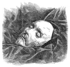 Cast of Shakspeare's face, 1864. Creator: Unknown