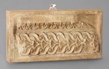 Cast of soffit panel from an architrave block, late 18th century-early 19th century. Creator: Unknown