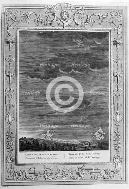 Castor and Pollux, 1733. Artist: Bernard Picart