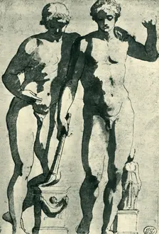 Castor and Pollux c1628, (1943). Creator: Nicolas Poussin