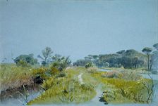 Castel Fusano—Near Rome, ca. 1885. Creator: William Stanley Haseltine