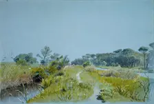 Castel Fusano—Near Rome, ca. 1885. Creator: William Stanley Haseltine