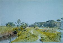 Castel Fusano—Near Rome, ca. 1885. Creator: William Stanley Haseltine
