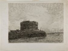 Castel Sant'Angelo, 1746. Creator: Alexander Cozens