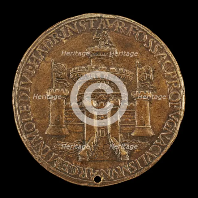 Castel Sant' Angelo [reverse], 1492/1503. Creator: Unknown.
