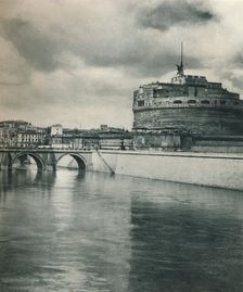 Castel Sant Angelo, Rome, Italy, 1927. Artist: Eugen Poppel