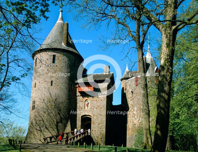 Castell Coch, Tongwynlais, near Cardiff, Wales. Creator: Peter Thompson.