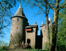 Castell Coch, Tongwynlais, near Cardiff, Wales. Creator: Peter Thompson