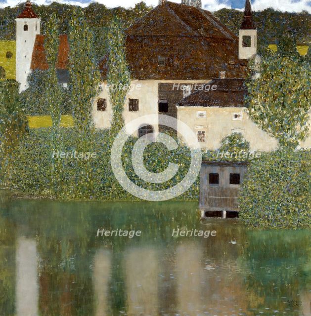 'Castello Sul Lago Atter', ('Castle Unterrach on the Attersee') 1908. Artist: Gustav Klimt