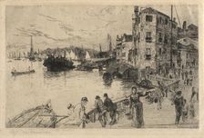 Castello Quarter, Riva, 1880-1882. Creator: Otto Henry Bacher